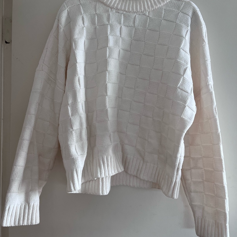 Women's White Sweater